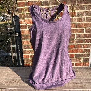 Eddie Bauer Workout Tank Top in Purple Size Small